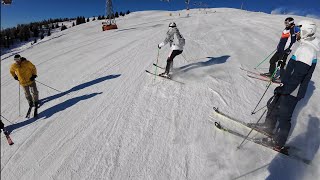 Kronplatz  what a great ski opening 2023  part 3 [upl. by Aulea]