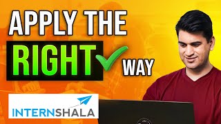 How to Get Hired on Internshala  Easy Step by Step Guide [upl. by Eenor]