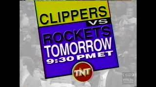 NBA On TNT  Promo  1993  Nets Vs Cavs [upl. by Nilok606]