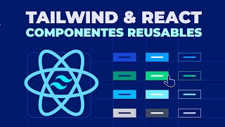 React y Tailwind  Crea componentes reutilizables y evita repetir codigo [upl. by Sandon141]