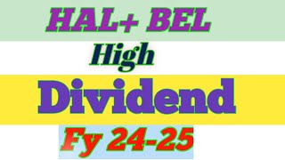 HAL BEL Dividend HAL Share Latest News Today [upl. by Magas923]