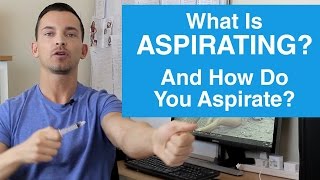 What Is Aspirating And How Do You Aspirate [upl. by Ileak]