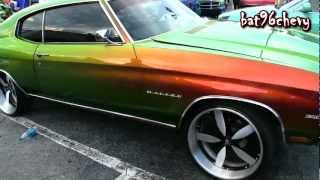 Chameleon 70 Chevy Chevelle on 22quot24quot Forgiatos  1080p HD [upl. by Atnwahsal]