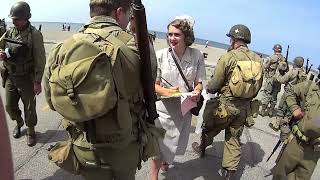 DDay Conneaut 80th anniversary Thursdays Beach landing 2024 [upl. by Noiro]