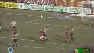 Salernitana Vicenza 2  1 gol Vannucchi commento Tommaso Dangelo 1651999 stadio Arechi di Salerno [upl. by Borden]