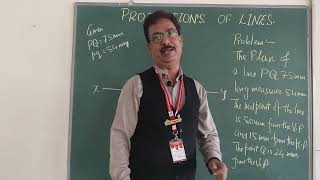 PROJECTIONS OF STRAIGHT LINES MID POINT PROBLEM B Tech Ist Year DEC 2023 RGPV EXAM by JIGYASI Sir [upl. by Sapphira]