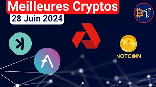 Meilleures Crypto et Analyses  Akash Kaspa AAVE et Plus [upl. by Amuwkuhc303]