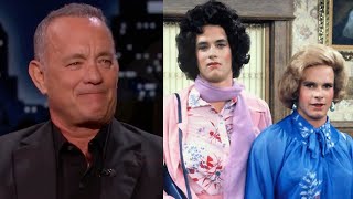 Tom Hanks Chokes Up Remembering Peter Scolari [upl. by Eiuqnom]