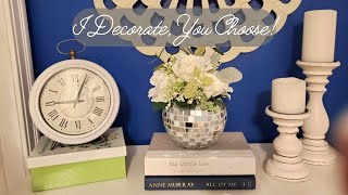 Choose my Vignette Decor Challenge I Decorate You Pick the Winner [upl. by Bolen]