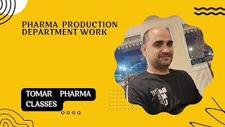 pharma production department work [upl. by Emerson796]