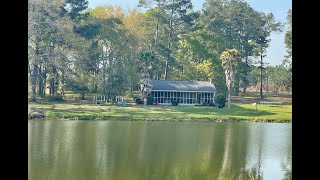 Lakeside Cottage with 150 Acres next to established Plantation in Thomasville Georgia [upl. by Sevart]