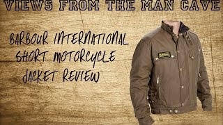 Barbour International Bike Jacket Review [upl. by Fryd]