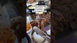 MAKAN KOREAN BBQ SEPUASNYA WALAU HIDUP DILUAR NEGRI NASI TETAP YANG DICARI fyp korean food [upl. by Swanson]