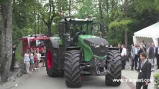 Fendt 1050 Vario and tractors preview  Germany July 78 2014 [upl. by Yanarp]