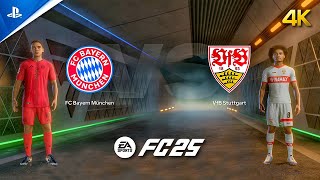 FC 25  Highlights  Bayern Munich vs VfB Stuttgart  Bundesliga 2425  PS5  4K60 [upl. by Akkimat]