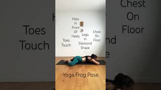 Yoga Hips Flexibility  Frog Pose  Morning Hip Release mobility [upl. by Ezarra650]