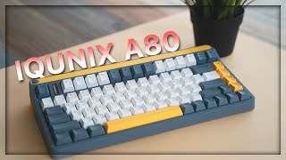 A Beginner Hotswap Keyboard  IQUNIX A80L80 Review and Upgrade [upl. by Yacov]