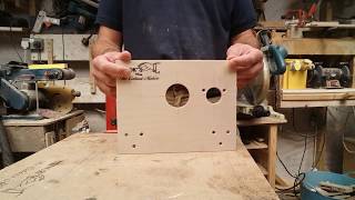 Routing Concealed Hinges Build your own Trend Type Jig [upl. by Poul]