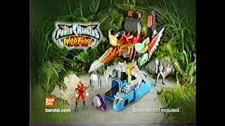 2002 Power Rangers Wild Force Megazord toys TV ad [upl. by Aisila59]