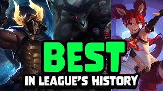 The 10 Best Skins in League of Legends HISTORY [upl. by Mcgruter]