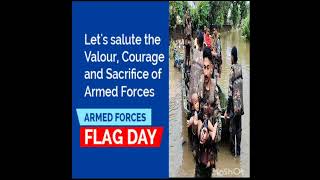 Armed Force Flag Day [upl. by Eneroc]