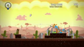 Angry birds Trilogy  100 Mighty Eagle Score  Poached Eggs Level 31 to 321 [upl. by Duahsar]