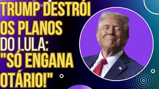 URGENTE Donald Trump manda recado assustador para Lula e desmonta BRICS numa só jogada [upl. by Hermie]