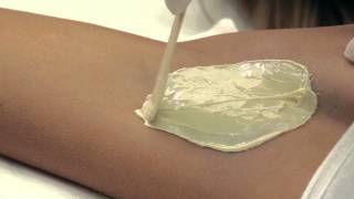 Armpit depilation with HOT FILM WAX quotItalwaxquot [upl. by Akahc196]