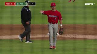 Cal Poly vs Fresno State Baseball Highlights  May 9th 2023 [upl. by Ehtyde]