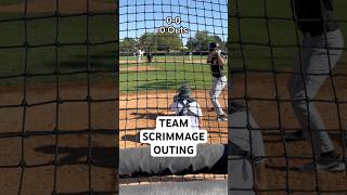 Team Scrimmage Week 2 3 Strikeouts MLB baseball baseballlife [upl. by Hauge894]