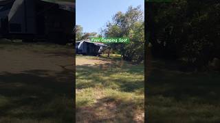 Free camping spot at river in Australia camping caravanlife river campground caravancamping [upl. by Novled]