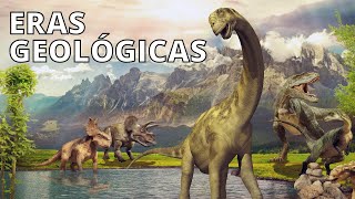 Las ERAS GEOLÓGICAS y sus características  Escalas de tiempo geológico [upl. by Charbonnier327]