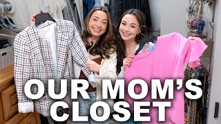 Who Wore it Better Our Mom’s Closet  Merrell Twins [upl. by Eerhs]