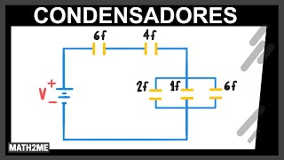 Capacitancia en Circuitos Mixtos de Condensadores con CASIO [upl. by Ymmit]