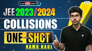 Collisions in One Shot  jee2024 jee2025 jeephysics namokaul [upl. by Ivanah]