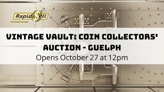 Join us for the Coin Collectors Auction in Guelph opening October 27th [upl. by Aikan523]