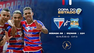 🔴 AO VIVO  FORTALEZA FUTSAL X RUSSAS FUTSAL  COPA DO ESTADO 2024 [upl. by Ahseenat425]