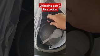 Unboxing Rice Cooker Part2 unboxing unboxingvideo ricecookers [upl. by Assenej]