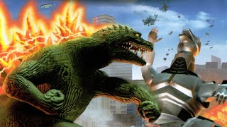 Godzilla Destroy All Monsters Melee  GameCube Trailer Upscaled HD 2002 [upl. by Akinahc]