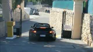 Porsche 997 Gemballa GT380 Convertible in RoquebruneCap Martin [upl. by Oelc]