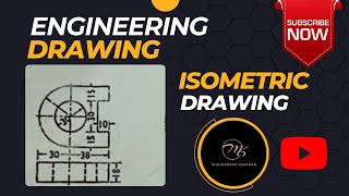 How To Draw an Isometric Drawing  Sample drawing  Engineering Drawing Guide  Muhammad Kamran [upl. by Einnil]