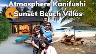 Atmosphere Kanifushi Maldives Beach Villas Overview Complete Tour of Kanifushi Beach Villa [upl. by Lleznod]