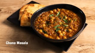 Chickpea Curry  Easy Chana Masala Recipe  Must Try Secret Ingredient [upl. by Attenat631]