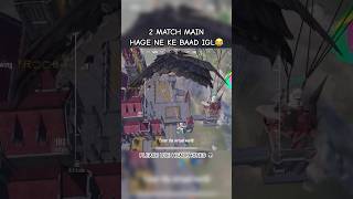 2 MATCH HAGE NE KE BAAD IGL KI CALL 🤣🔥 Toxickaran007 comedy funny shortsfeed bgmi fun yt [upl. by Eyllom]