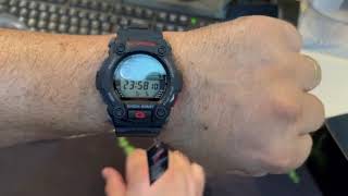 Casio GShock G79001DR UNBOXING casio gshock relogio [upl. by Etsirhc]