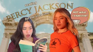 Reading Percy Jackson for the FIRST time not what I expected [upl. by Enuj340]