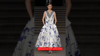 Erdem spring summer 2025 LFW2024 springsummer2025 prints trendingshorts youtubeshorts [upl. by Aed310]