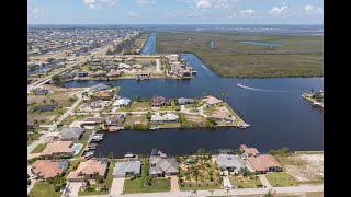 Cape Coral Fl Waterfront Gulf Access Lot for Sale  Call Steven Chase Today [upl. by Crystie]