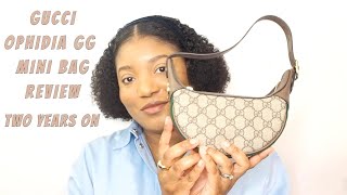 Gucci Ophidia GG Mini Bag Review Is It Worth 2 Years On [upl. by Horsey125]