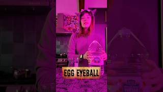 Easy Halloween Science Experiment  Egg Eyeball science stem halloween experiment diy [upl. by Iretak581]